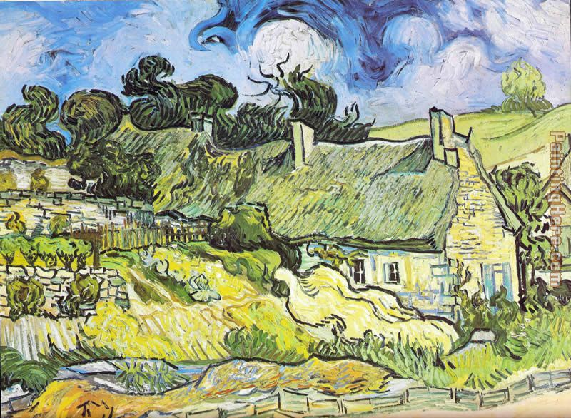 Chaumes de Cordeville Auvers-sur-Oise 1890